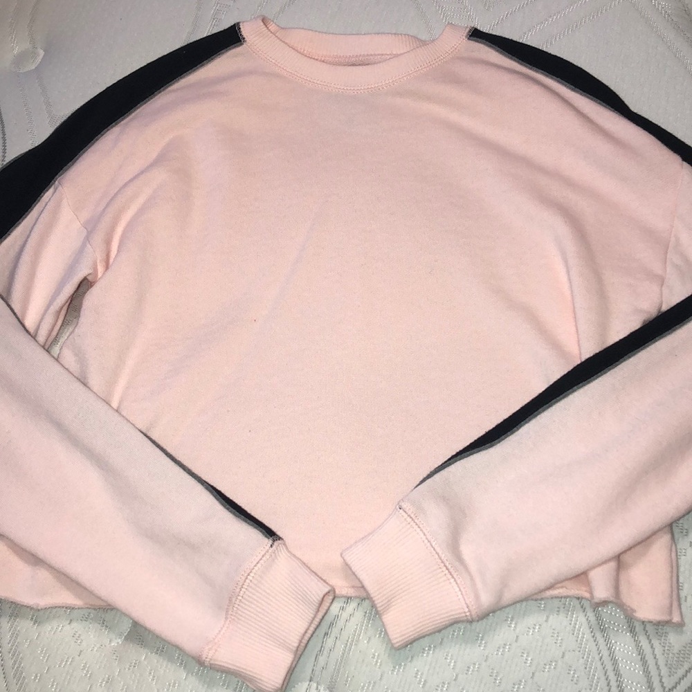 Hollister long sleeve crop top